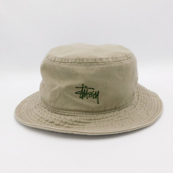 Stussy Bucket Hat | Vintage | Light Camo Green | GUC | Small/Medium - Picture 1 of 8